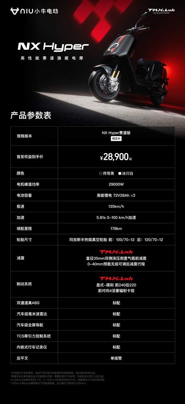 格电摩上市；小米支架式杆Mini版开售龙8体育入口小牛NX Hyper赛道风